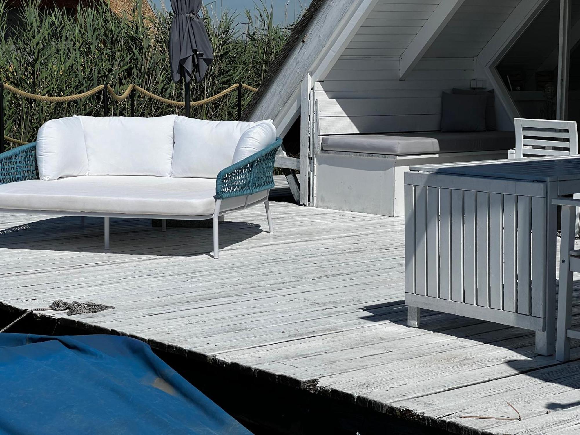 Seehuette Neusiedlersee - Strandhaus, Elektroboot Inklusive Rust Buitenkant foto