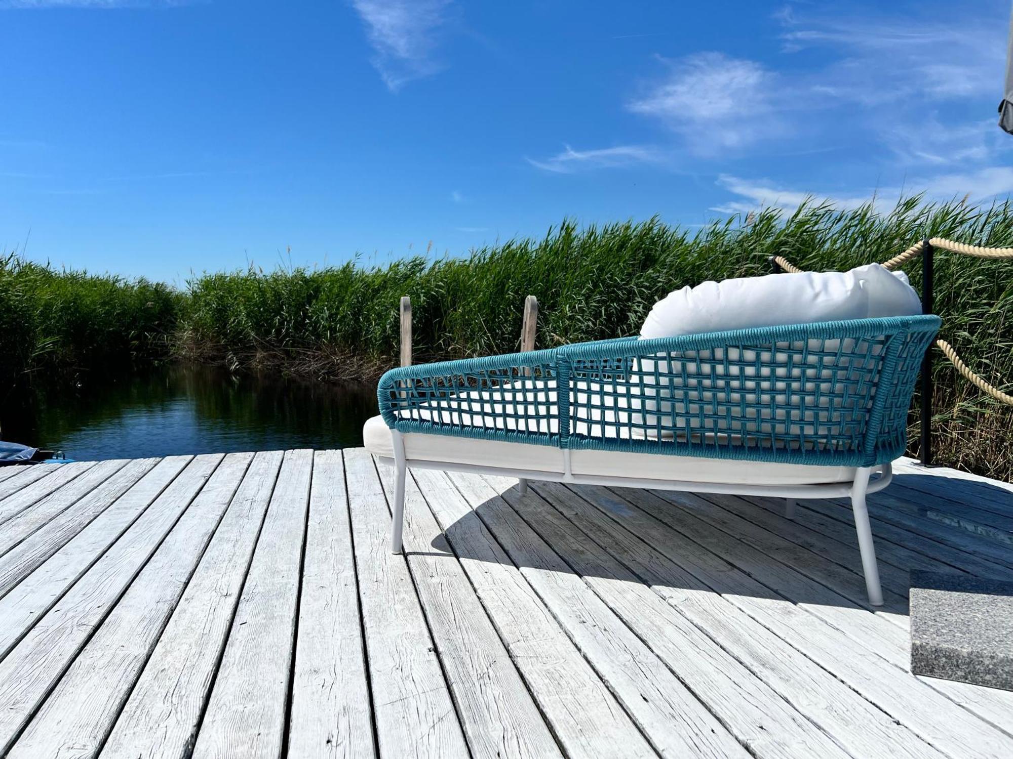 Seehuette Neusiedlersee - Strandhaus, Elektroboot Inklusive Rust Buitenkant foto